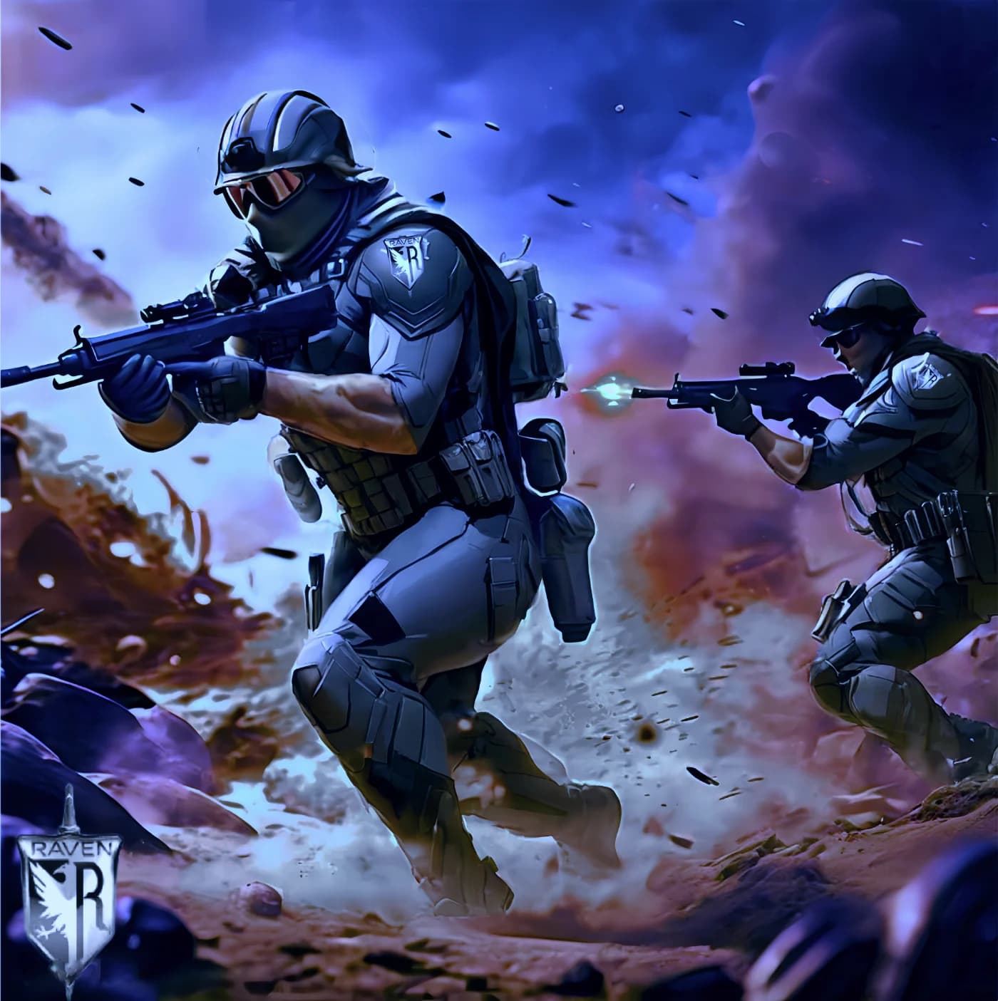 RAVEN firefight