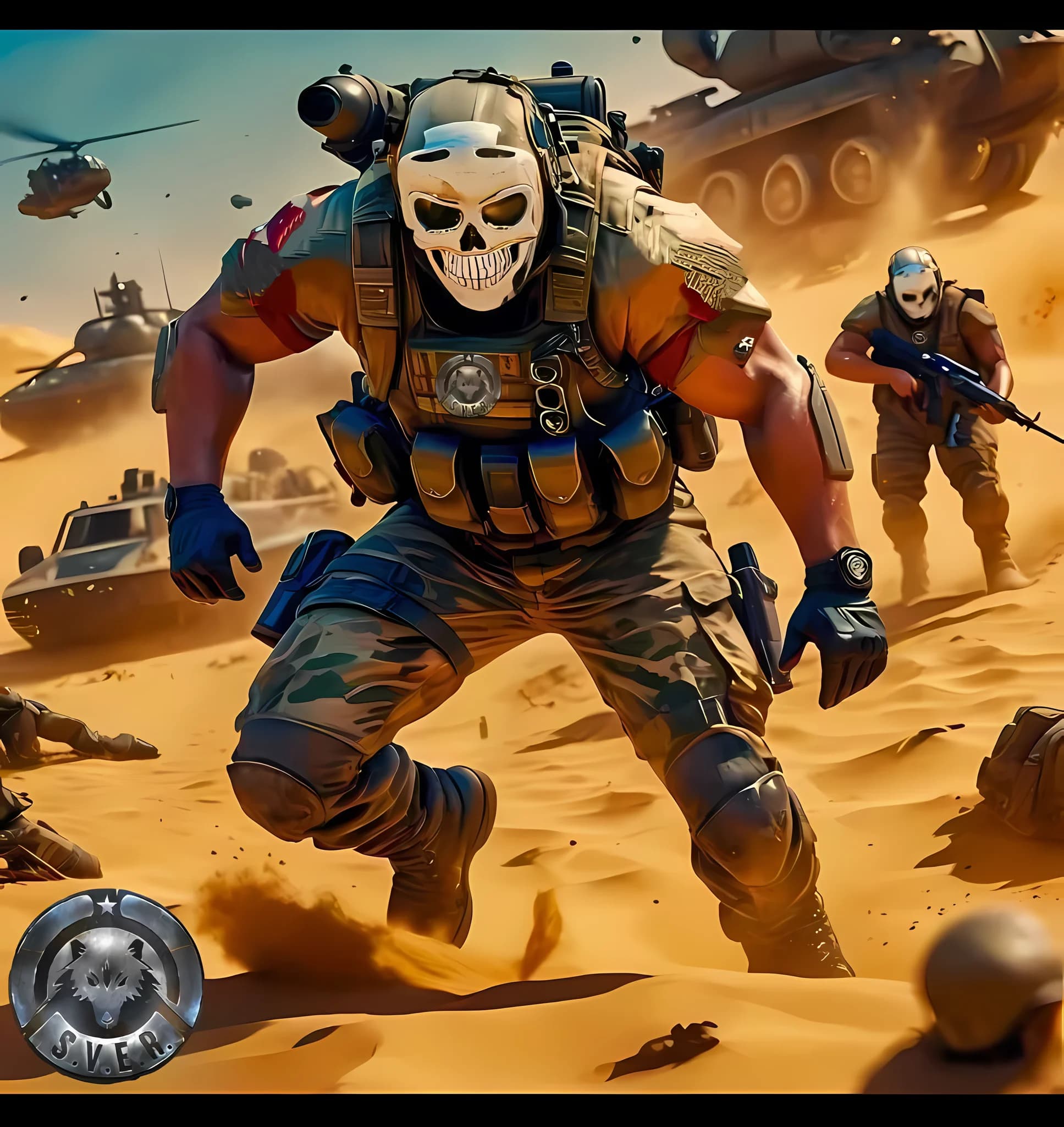 SVER desert assault