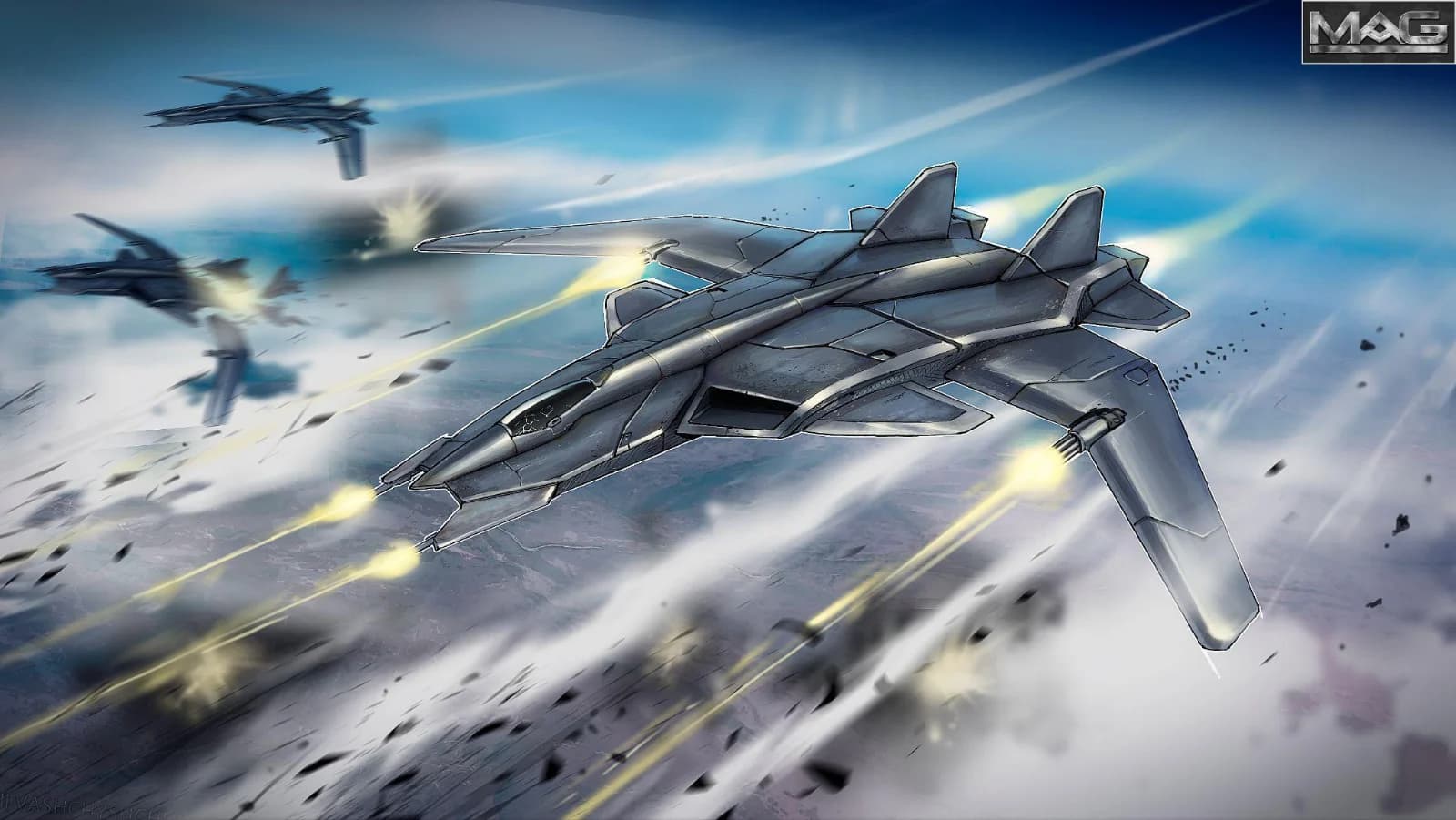 The Raven Storm fighter